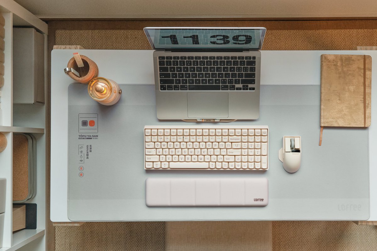 lofree マウス Touch Tofu Touch PBT Wireless Mouse