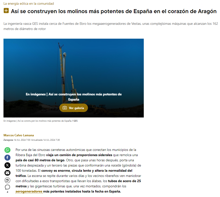 Puyalon's tweet photo. 🏗 Manipulación informativa, tergiversación, ... intentar hacer creer que Aragón es la vanguardia de las energías Renovables, cuando en realidad es el territorio elegido para el #Extractivismo, afecciones y las pruebas de Ingenierías de otros países, al más puro estilo #colonial. https://t.co/fyDOp2p28Z