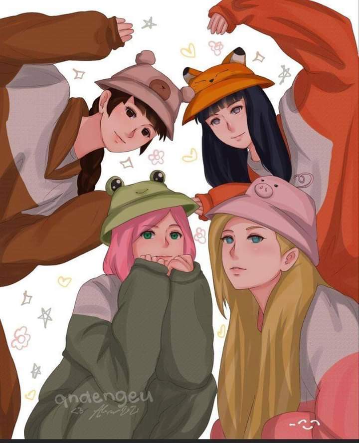 <a href="/TenTen/">tens teens</a> <a href="/cristinavelard1/">🌻Hinata Uzumaki💜Princesa Byakugan☯</a> <a href="/uh_uchiha/">💖Sakura Haruno Uchiha💖</a> <a href="/InoYamaFlor/">Ino Yamanaka 🌹🌺🌷</a> 
Muy unidas las amigas 🤎💜💗💛
#ReporteShinobi