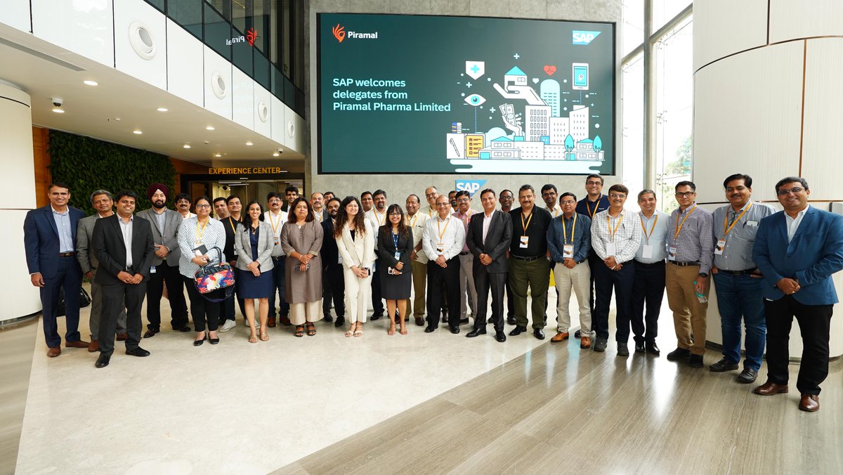saplabsindia's tweet photo. Delighted to host Piramal Group at the #SAPExperience Center. We delved into digital core innovations, #AI in business processes, and modern ERP comparisons. All in all, the day was filled with valuable insights and engaging sessions.
#Innovation @PiramalGroup https://t.co/vXWwG2aoZ8