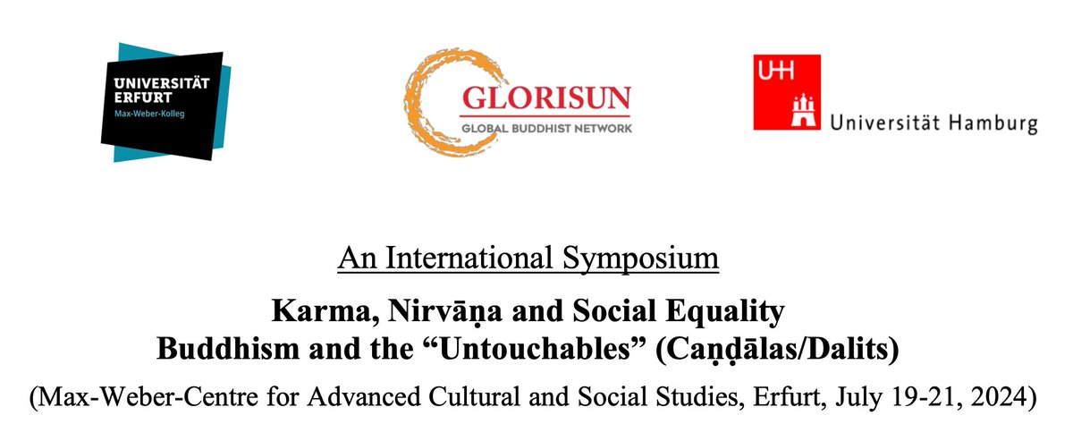 Nicholas Witkowski (@npwitkowski) on Twitter photo Is #Buddhist #Nirvana ONLY possible for the subaltern? In a series of forthcoming talks I discuss #subalternsoteriology.
July 20th, join me for the first installment at the conference link below <a href="/unierfurt/">Universität Erfurt</a> <a href="/UBCfrogbear/">From The Ground Up</a> Is #Buddhist #Nirvana ONLY possible for the subaltern? In a series of forthcoming talks I discuss #subalternsoteriology.
July 20th, join me for the first installment at the conference link below <a href="/unierfurt/">Universität Erfurt</a> <a href="/UBCfrogbear/">From The Ground Up</a>