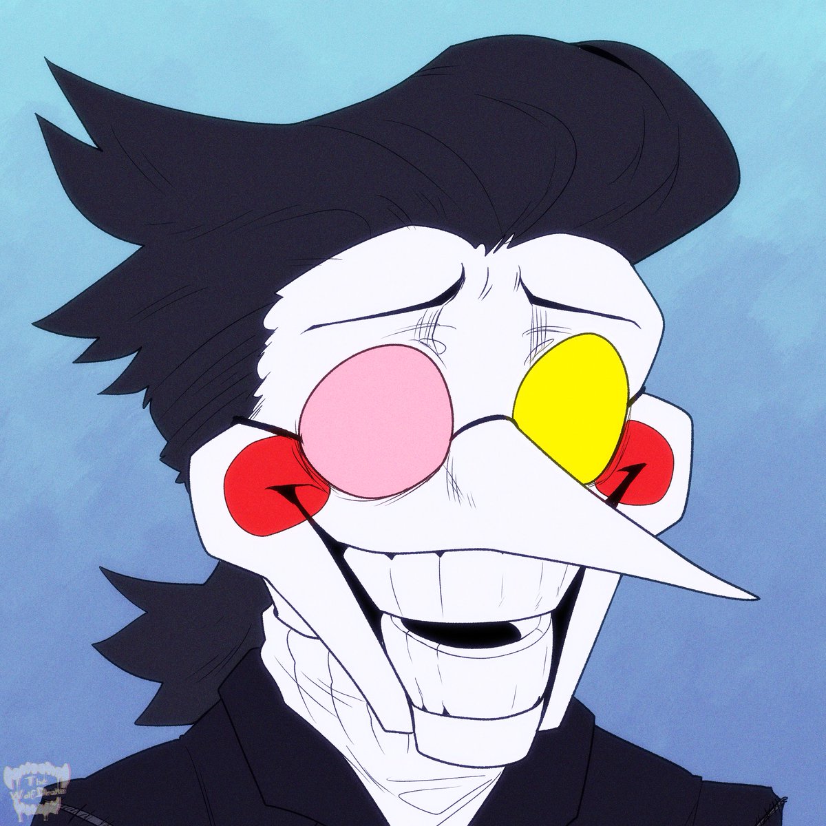 TheWolfDrake420's tweet photo. Just for the funnies-
I made this tumblr thingy
https://t.co/bCjD42647A
Go and ask if you'd like!

#Spamton #myart https://t.co/sKHixtU8z7