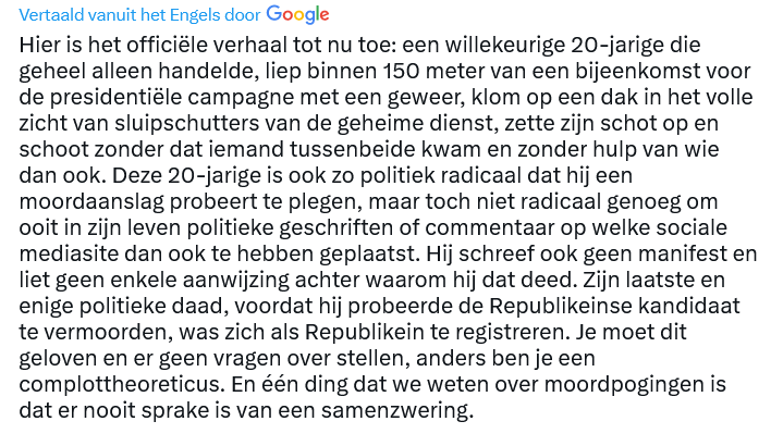 Baztard50's tweet image. Inmiddels wordt steeds duidelijker dat er sprake was van een 'opzetje'... Heel wat personen speelden hierin hun bedenkelijke rol.
Je zou bijna denken dat #Trump... Nee, of toch? Zou het? #ManyQuestions 

youtu.be/TxE3t3lUijA?si…