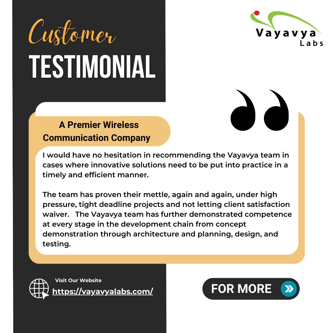 vayavya's tweet photo. Taking it from an abstract idea to proof of concept to a fully deployable solution. We helped our client build &amp; deploy a working solution! 

Connect with our experts: https://t.co/GA6TcbzyzE

#DigitalTwin #Automotive #Semiconductor #Communication https://t.co/ltbYMP6aCA