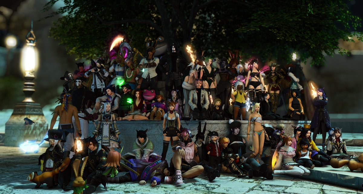 Nitsuaa1111's tweet photo. #faerielimsatree last group photo with everyone https://t.co/fQkMOOBILV