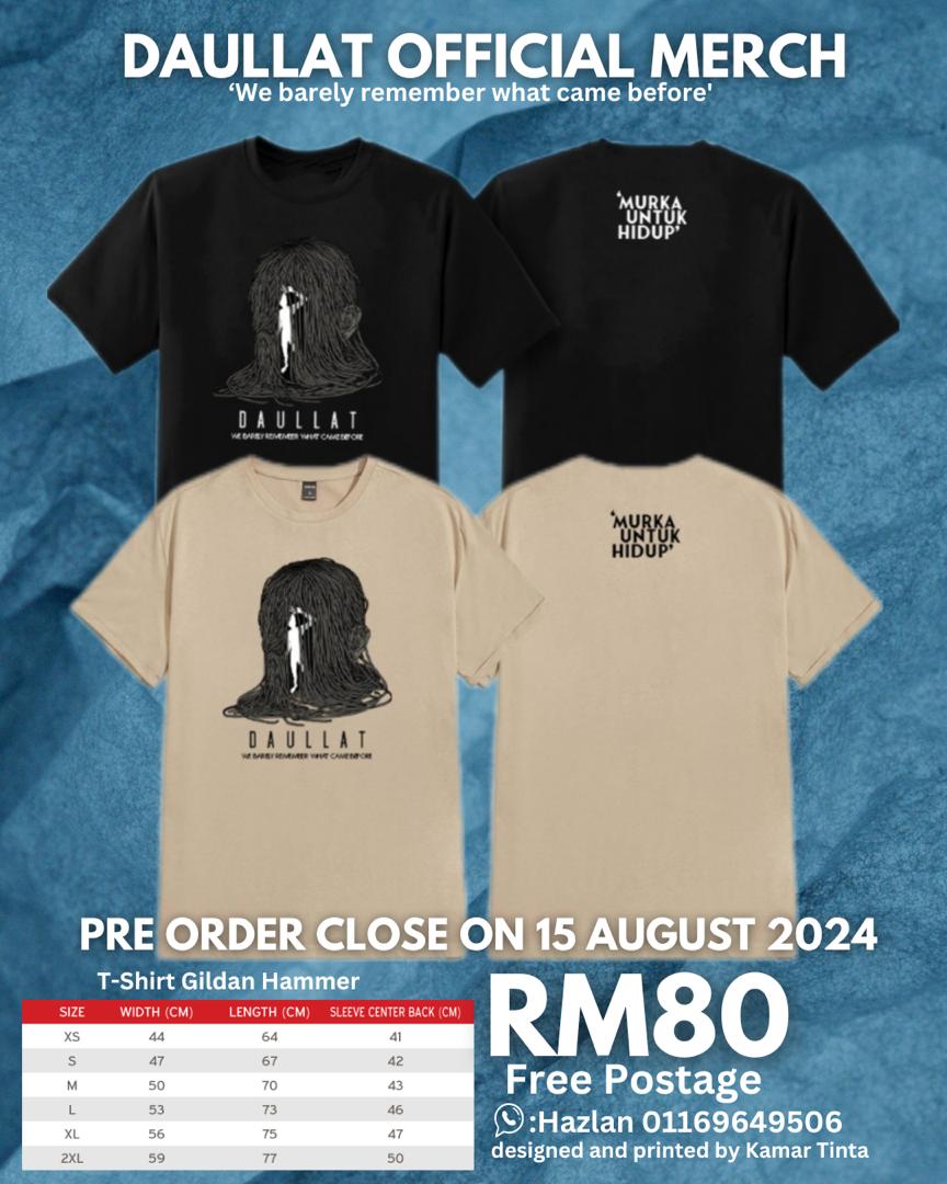 In conjunction with the release of our debut album 'we barely remember what came before', we will be releasing a run of merchandise. 

Starting with pre orders of our tees. Pre orders will be closing on 15 August 2024.