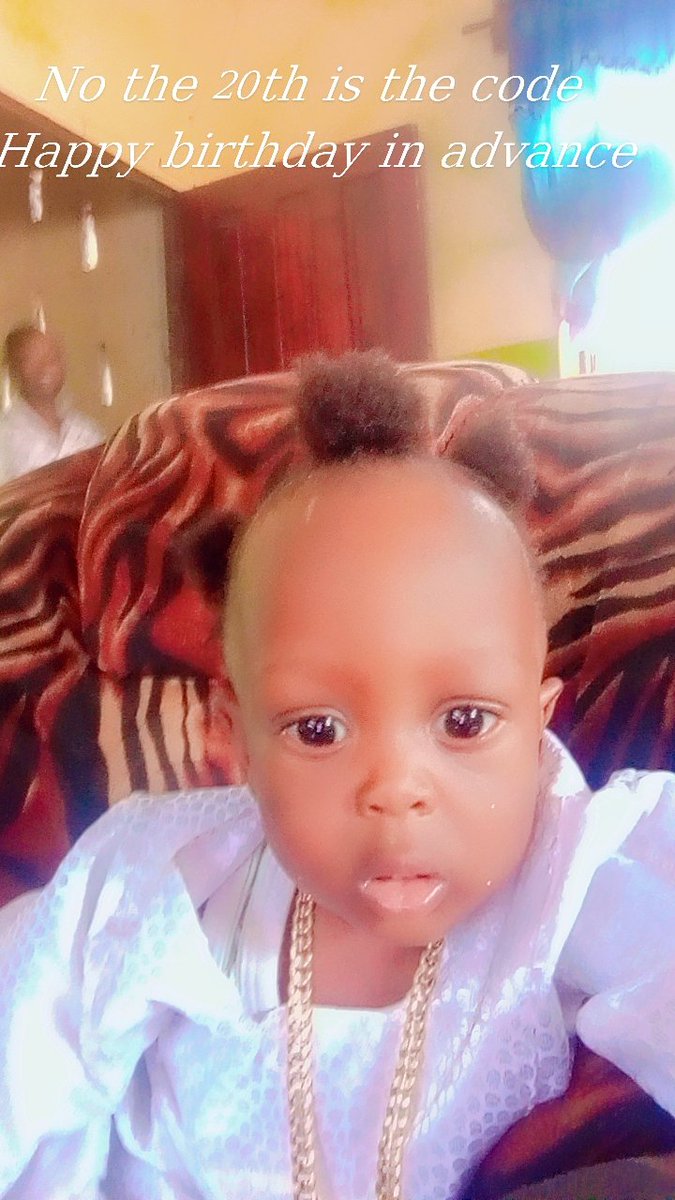 Happy birthday in advance 20th is the code 🎉🎂🎀🎁