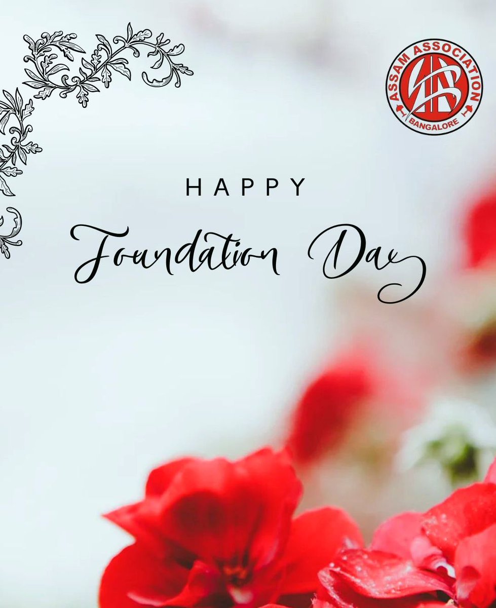AABlr's tweet photo. 🌟 Happy 6th Foundation Day! 🌟

Assam Association Bangalore (AAB) wishes the Sreemanta Sankardeva Cultural Society, Bangalore, a joyous 6th foundation (Guru Aakhon Protistha Divash) day! May your dedication to preserving and promoting Assamese culture continue to inspire all. https://t.co/HKEM0xSKdW
