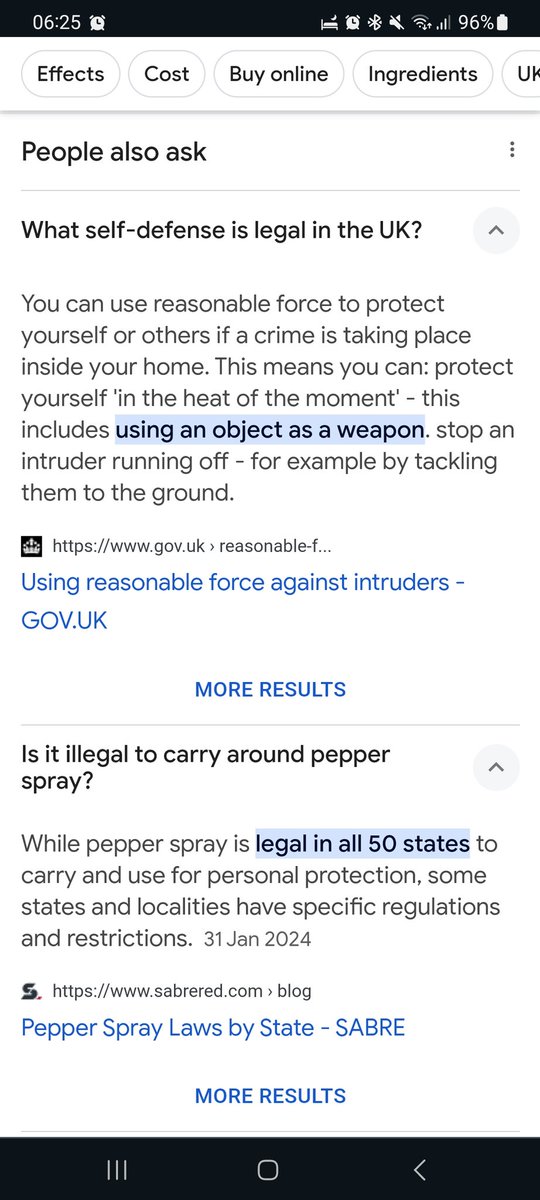 GeraldSearch's tweet photo. Seeing these slip ups more

UK search for 'Pepper Spray' shows US information appearing for something that's illegal to have in the UK... https://t.co/kOd9YVAQDq