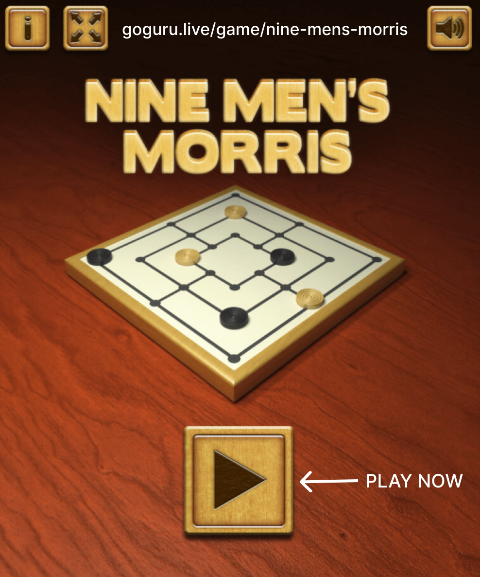 GoGuru996873's tweet photo. #NineMensMorris #BoardGame #ClassicGames #OnlineGaming #StrategyGame #GameDev #GamingCommunity #TacticalPlay #AncientGames 

https://t.co/FW5hFrSDii

 Welcome to Nine Men's Morris, a timeless game of strategy and skill that dates back centuries. Also known as Mill, Mills. https://t.co/KXNzRXFp9z
