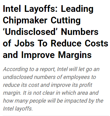 TechNewsGen's tweet photo. #Biden's bailout of #Intel (#ChipAct) is disgusting given that $INTC history of outsourcing #USjobs to India. @JoeBiden Why are US Tax Payers bailing out companies that #outsource? Gee thanks #Bidenomics
Results of outsourcing: https://t.co/BbT5JyD7RV https://t.co/PWvKlweMWZ
