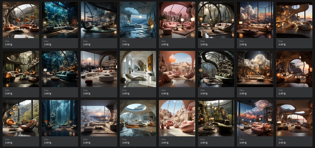 juggler_nft's tweet image. Happy #TEZOSTUESDAY - Dream Living Rooms

If I had to choose a room where to spend all my life, I would choose a living room, but a Dream Living Room

24 tokens minted and listed at the special price of 2 $XTZ instead of 4 $XTZ - 1/1s

#AIart #NFTCommunity