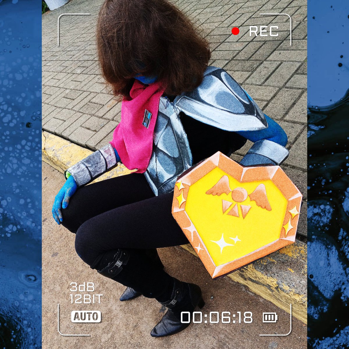 Ladyboss495's tweet photo. Cosplay ✨ Kris Dreemurr ♥️
#deltarune https://t.co/kT3zIwQLdO