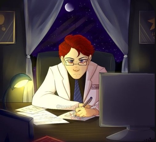 //Pic isn't mine. Found it on Pinterest. Anyone can reply!!

Logan was working late, he needed to finish up his theory. His theory was how animals and humans can communicate with others. And Logan finally came across an ingredient he needed.