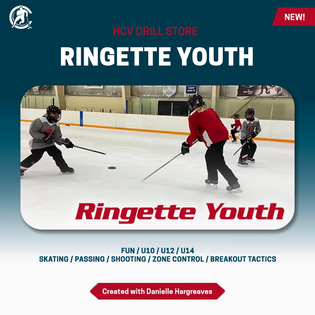 Introducing the new Ringette Youth package in the HCV Drill Store! 🌟🥅

Created with Danielle Hargreaves from the National Ringette School in Alberta. 🚀

Explore it now in our Drill Store! 😎👍

#Ringette #YouthSports #SkillDevelopment #RingetteDrills #HockeyLife #Coaching