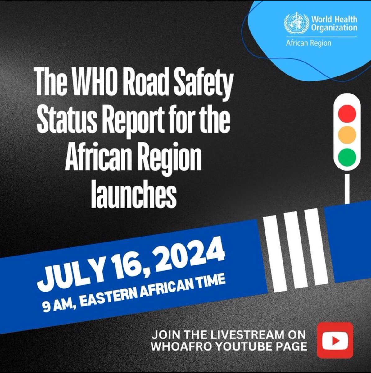 RoadSafetyTales's tweet photo. Full house at the @WHO #RoadSafety Report launch for Africa, which starts in 5 mins. 

Road deaths are declining globally, but rising faster in Africa than in any other region.

Watch live 👉 https://t.co/1I2ALBQu4b

Join on 👉 #AfricaRoadSafety 

Tx @BloombergDotOrg for support! https://t.co/ooRVDkwpxE