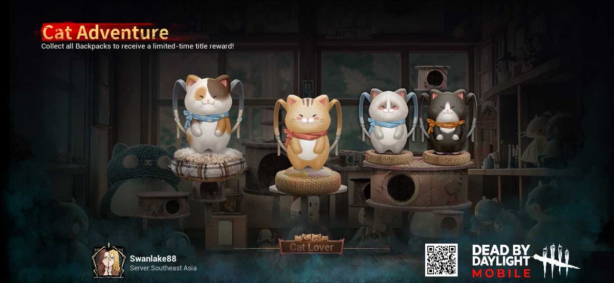 elsaambar's tweet photo. Join me in the Fog, friends of both old and new, and let's complete tasks to get the Cat Backpack! My invitation code is:h4sWefyNbAbZdoaNBUUI09
https://t.co/kNFdSUak7c https://t.co/8Rv3umG8xs