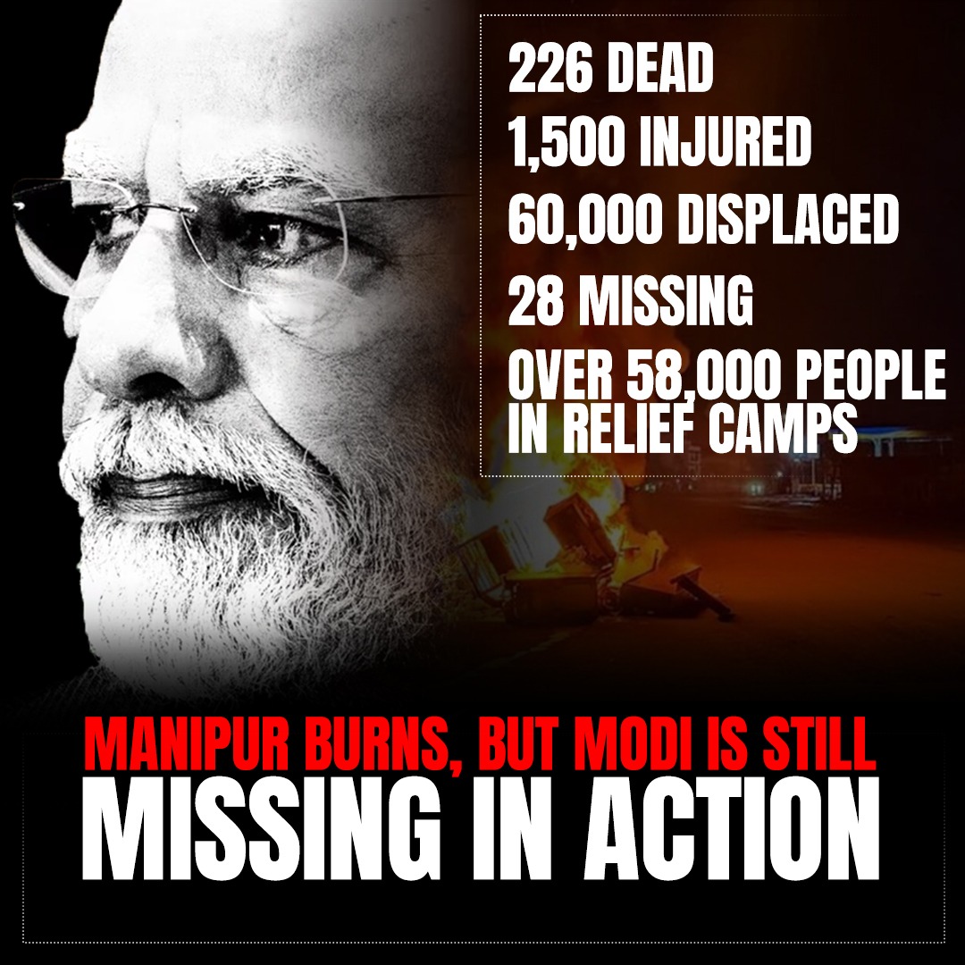 INCIndia's tweet image. The PM&apos;s Escapism: A Sad Reality