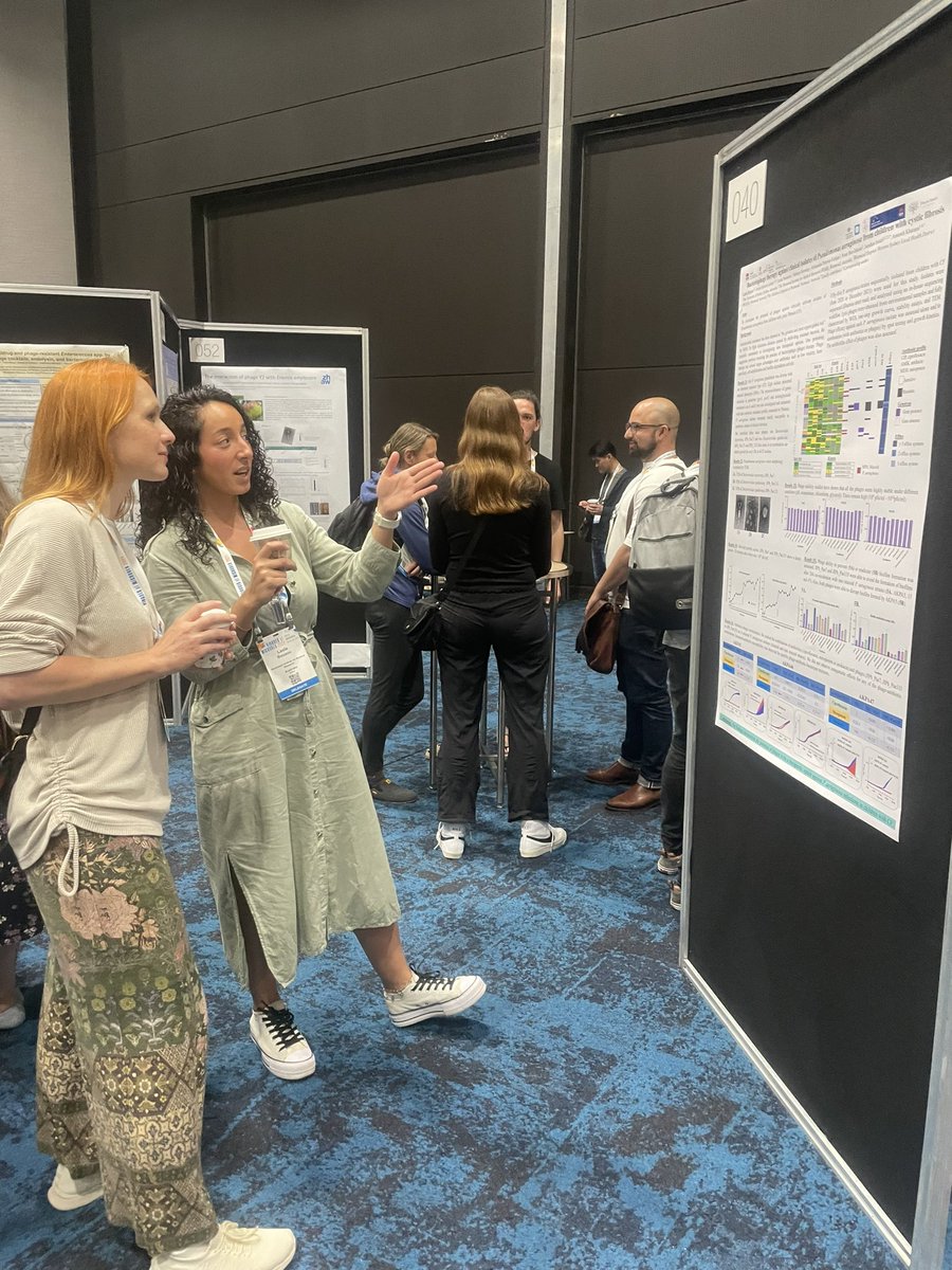 Holly Sinclair (@hollyasinclair) on Twitter photo Fabulous poster session today, well done to <a href="/kiran_bosco/">Kiran Bosco</a> serum phage neutralisation in patients treated with phage, laela Bouaou Pseudomonas phage for CF & <a href="/stephh_lynch/">Stephanie Lynch, PhD</a> Ruby Lin on biobanking <a href="/PhageAustralia/">Phage Australia - Connect. Discover. Cure</a> <a href="/Iredell_Lab/">Iredell Lab</a> <a href="/VoM_2024/">Viruses of Microbes 2024</a> Fabulous poster session today, well done to <a href="/kiran_bosco/">Kiran Bosco</a> serum phage neutralisation in patients treated with phage, laela Bouaou Pseudomonas phage for CF & <a href="/stephh_lynch/">Stephanie Lynch, PhD</a> Ruby Lin on biobanking <a href="/PhageAustralia/">Phage Australia - Connect. Discover. Cure</a> <a href="/Iredell_Lab/">Iredell Lab</a> <a href="/VoM_2024/">Viruses of Microbes 2024</a>
