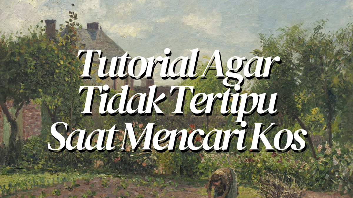 kalkulusteknik's tweet photo. Tutorial agar tidak tertipu saat mencari kos

A thread
[ Help rt &amp; like are appreciated ] https://t.co/DxERnEdges