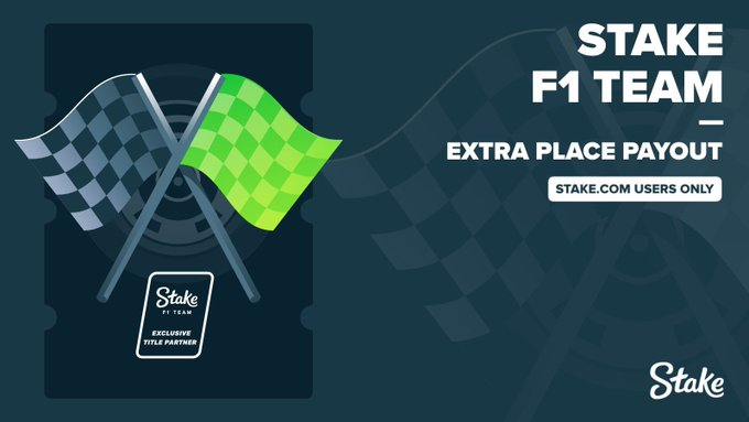 Stake's tweet photo. Only a couple of Grand Prix until the summer break, as look ahead to the #HungarianGP 🇭🇺

You can get paid out up to $100 if you back one of the drivers for Top 6 or 10, and they miss out by a place ❌

It's bound to be a thrilling race this! 🏁

🔗: https://t.co/cfvYIXGnLi https://t.co/oRNIfXHKx2