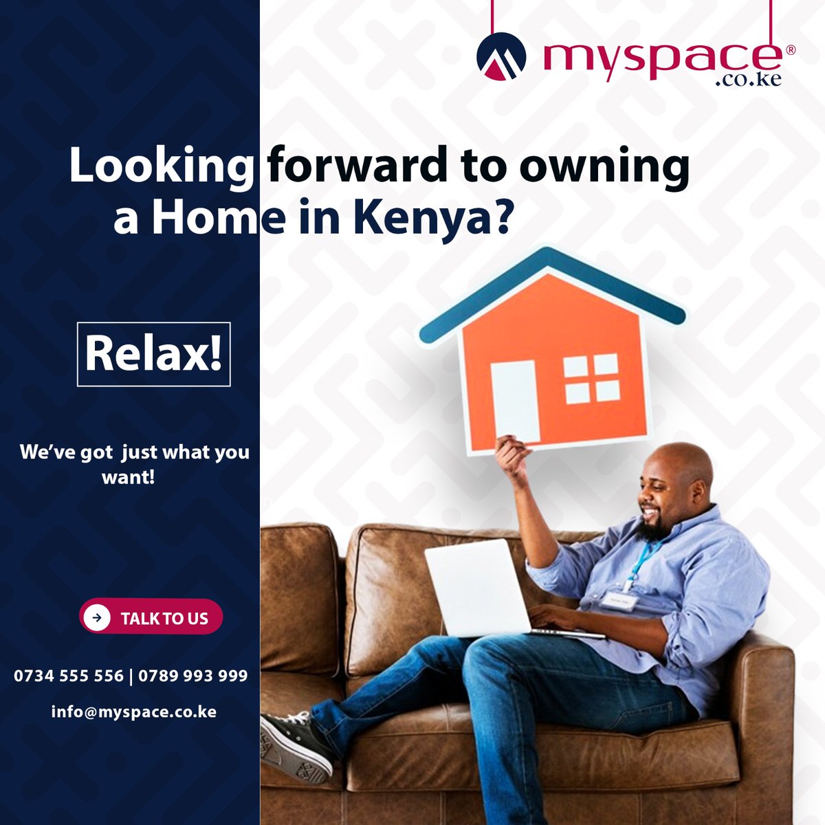 Looking to buy a new home? We are  here to help you in every step of the way! From finding the perfect property to closing the deal. Explore our selection of homes for sale and let us help you find your dream home today! myspace.co.ke
#homeownership 
#dreamhome
