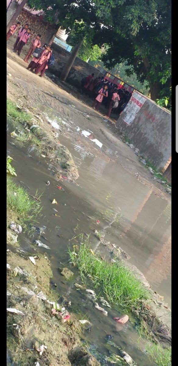 ManchChetna's tweet image. सुरजपुर के देवला गांव  ग्रेटर नोएडा गौतम बुद्ध नगर में बारिश के बाद हो जाती है ये हालत , स्कूल के बच्चे व ग्रामीण लोगो को हो जाती है बहुत परेशानी , इस गंदे पानी कीचड़, मच्छर पैदा होना, लोग बीमार हो रहे है,
#deval #Village #SCHOOL #gretarnews #noidanews #surajpur