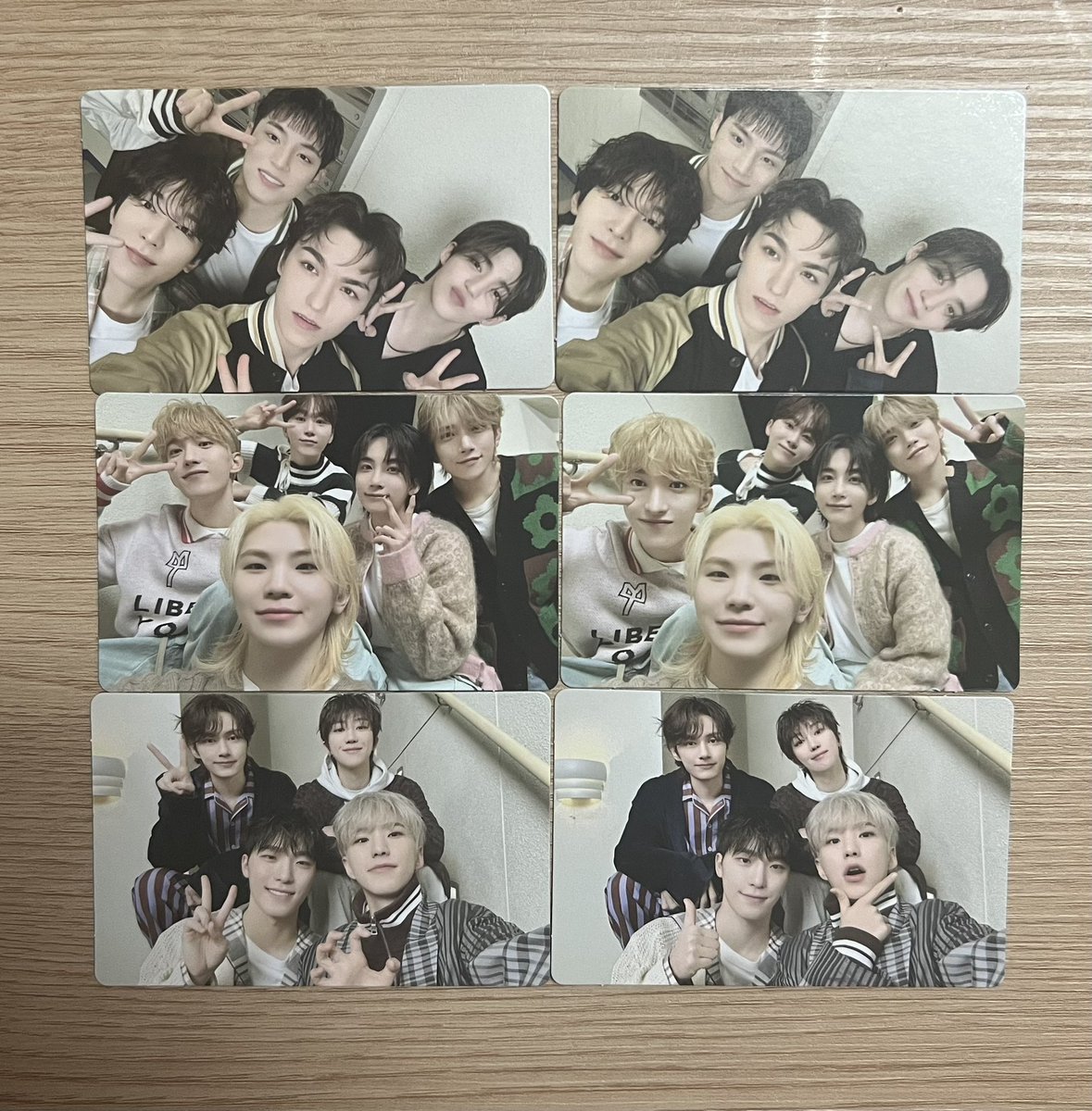 gameboyjww's tweet photo. hiphop unit, vocal unit, and performance unit’s caratland tcs all in one frame! 🥹🤍 https://t.co/57zDG5zZTd