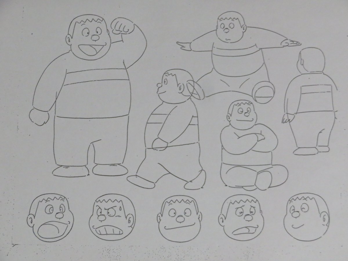 #まゆみのアニメのお仕事シリーズ
アナログの時代で申し訳ないけど、みていた世代の方が喜んでくれたら嬉しいです。
#ドラえもん 