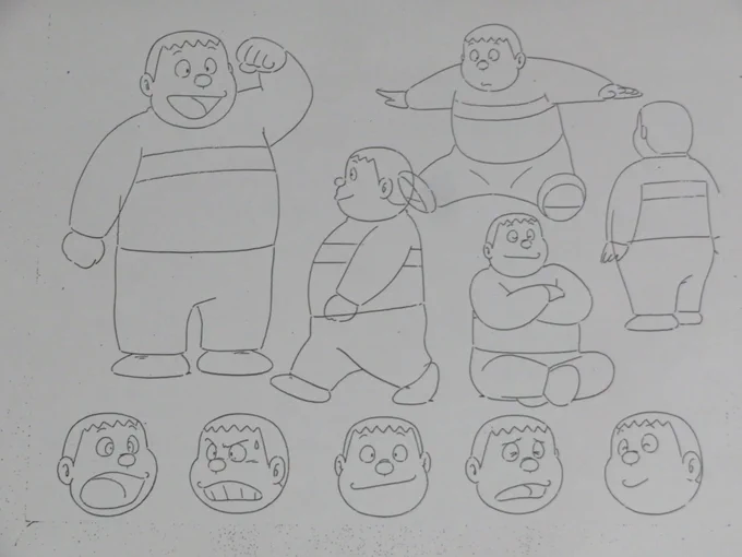 #まゆみのアニメのお仕事シリーズ
アナログの時代で申し訳ないけど、みていた世代の方が喜んでくれたら嬉しいです。
#ドラえもん 