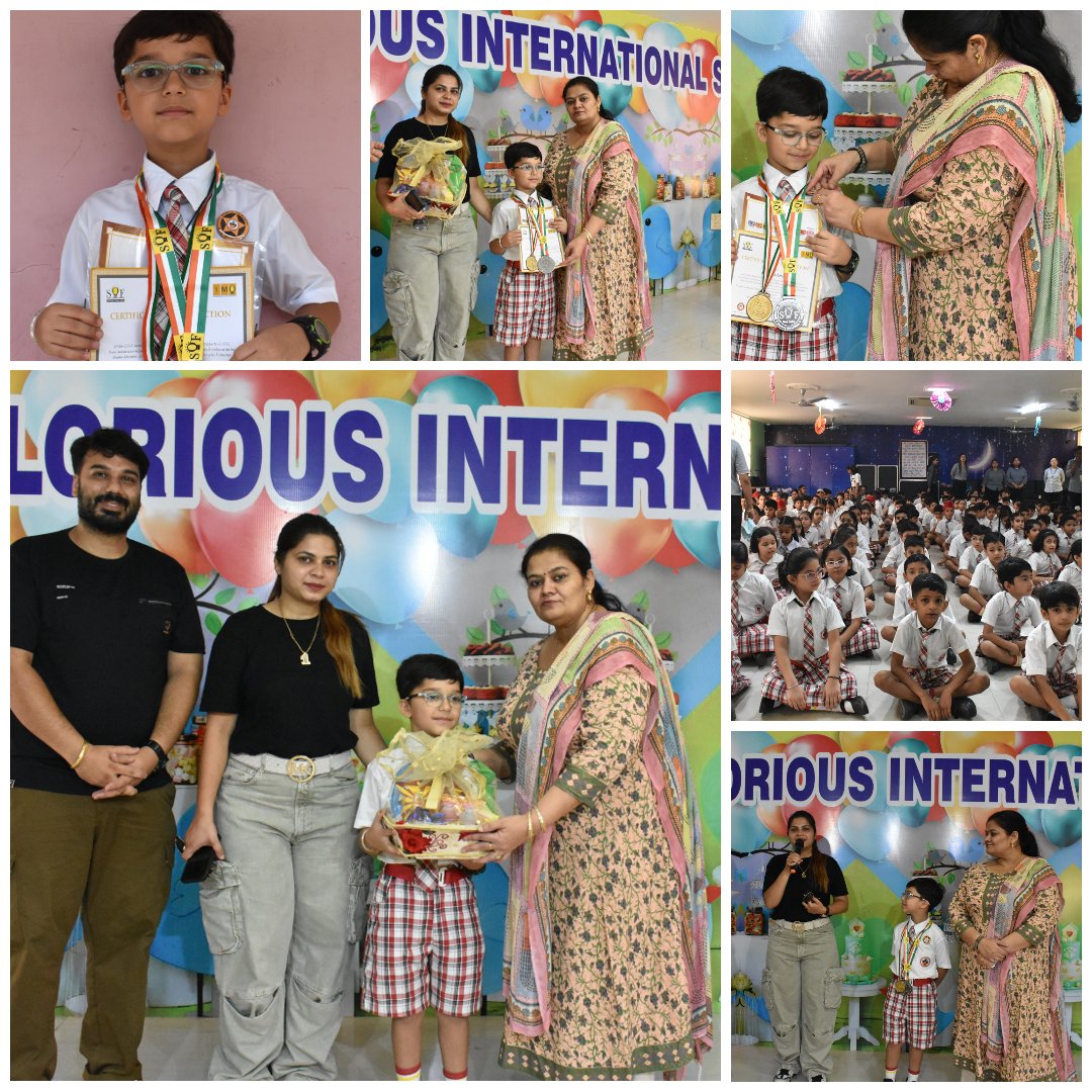 Saint MSG Glorious International School (@saintmsgschool) on Twitter photo #ProudMoment #Achievement #GoldMedal #Mathematics #Rank1 #SaintMSGSchool #SOF
Soven Sachdeva Achieves International and School-Level Honors in SOF Mathematics Olympiad!!
Congratulations, Soven! ๐๐ #ProudMoment #Achievement #GoldMedal #Mathematics #Rank1 #SaintMSGSchool #SOF
Soven Sachdeva Achieves International and School-Level Honors in SOF Mathematics Olympiad!!
Congratulations, Soven! ๐๐