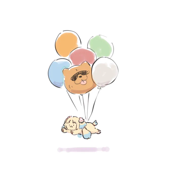 飛んでる