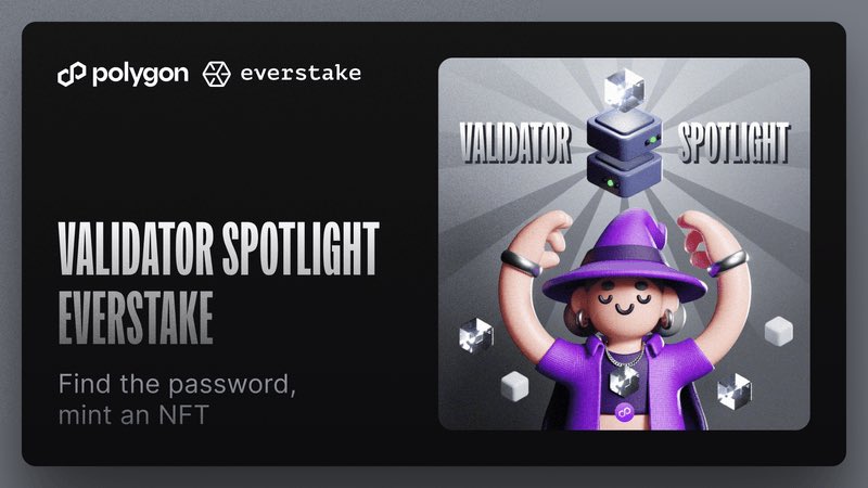 JoshuaAniyikaye's tweet photo. @everstake_pool, a leading retail staking provider, launched its #Polygon PoS validator on December 15, 2020. 

With over 735,000 users across 70+ blockchain networks, Everstake creates reliable blockchain infrastructure for the evolving Web3 landscape.

@0xPolygon #PolygonHub https://t.co/2hiqQZ190N