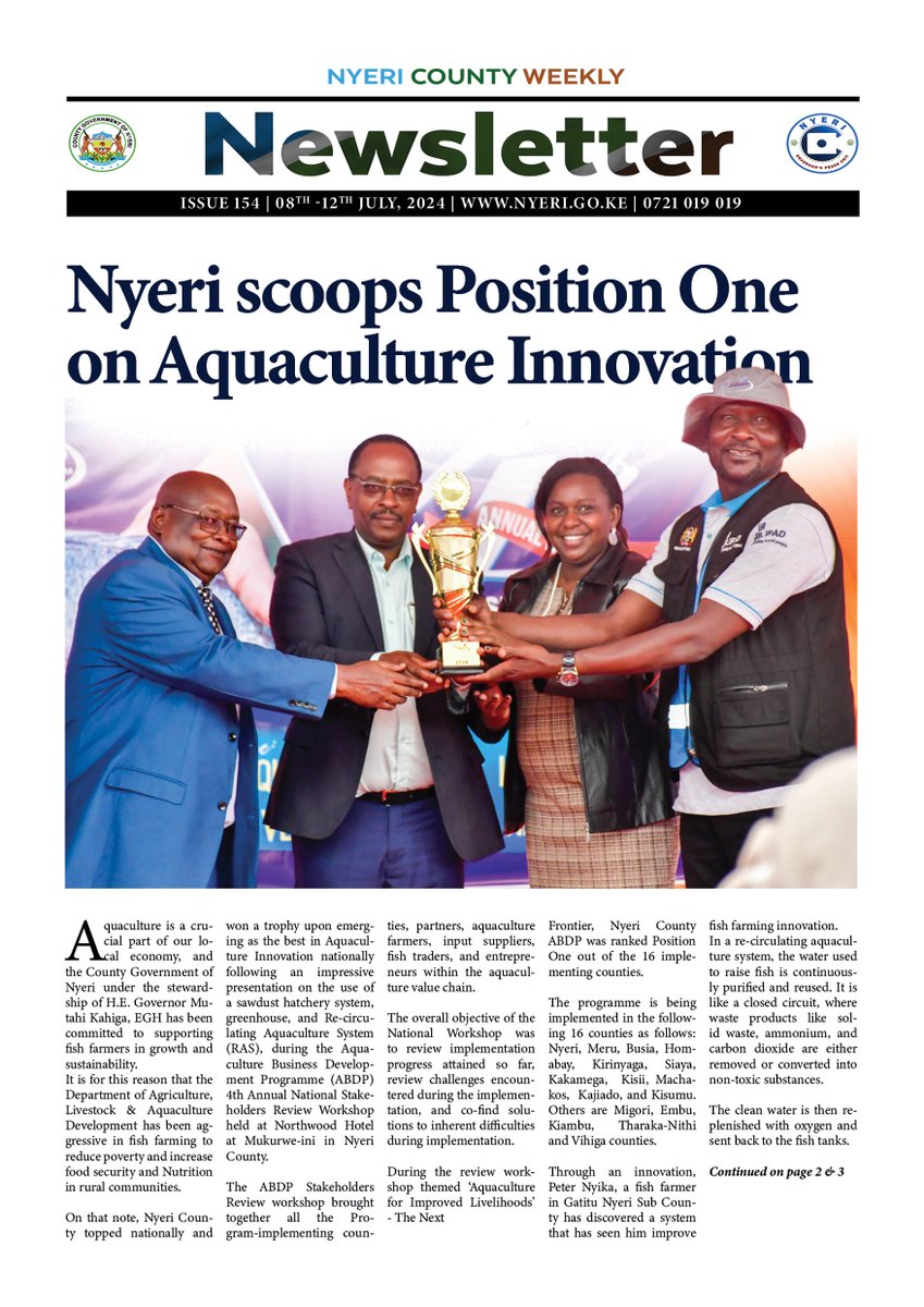 County Government of Nyeri tweet media