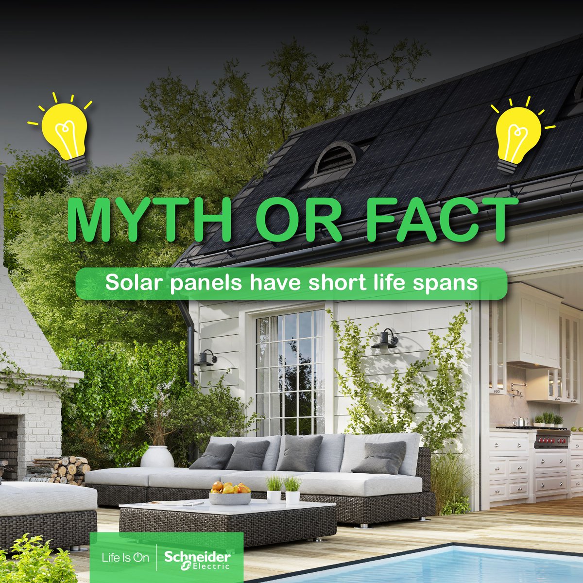 akalawany's tweet photo. Myth Monday! 🌞
Let's debunk another common myth! Myth: Solar panels have a short life.
For more information, check out: https://t.co/P4PMrgm77U
#SolarMyths #RenewableEnergy #Sustainability https://t.co/6txiscCS2J