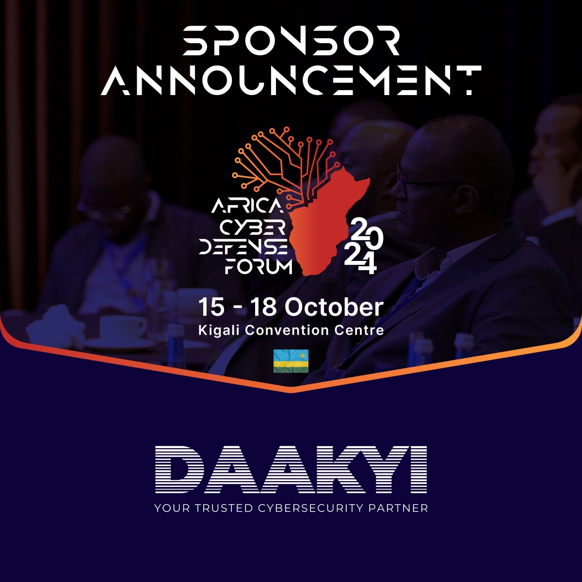 Africa Cyber Defense Forum (@acdfnetworks) on Twitter photo We are exhilarated!
<a href="/DaakyiC/">Daakyi Consulting</a> is joining us as a Bronze Sponsor at Africa Cyber Defense Forum 2024.
Join us in Rwanda from 🗓️ 15 to 18 October 2024 at <a href="/RadissonKigali/">Radisson Blu Kigali</a> and <a href="/golf_kigali/">Kigali Golf Resort & Villas</a> for #ACDF2024.
🔗africacyberdefenseforum.com/forums/acdf-20…
#ShapingTheFutureOfCyberDefense #ACDFKigali We are exhilarated!
<a href="/DaakyiC/">Daakyi Consulting</a> is joining us as a Bronze Sponsor at Africa Cyber Defense Forum 2024.
Join us in Rwanda from 🗓️ 15 to 18 October 2024 at <a href="/RadissonKigali/">Radisson Blu Kigali</a> and <a href="/golf_kigali/">Kigali Golf Resort & Villas</a> for #ACDF2024.
🔗africacyberdefenseforum.com/forums/acdf-20…
#ShapingTheFutureOfCyberDefense #ACDFKigali