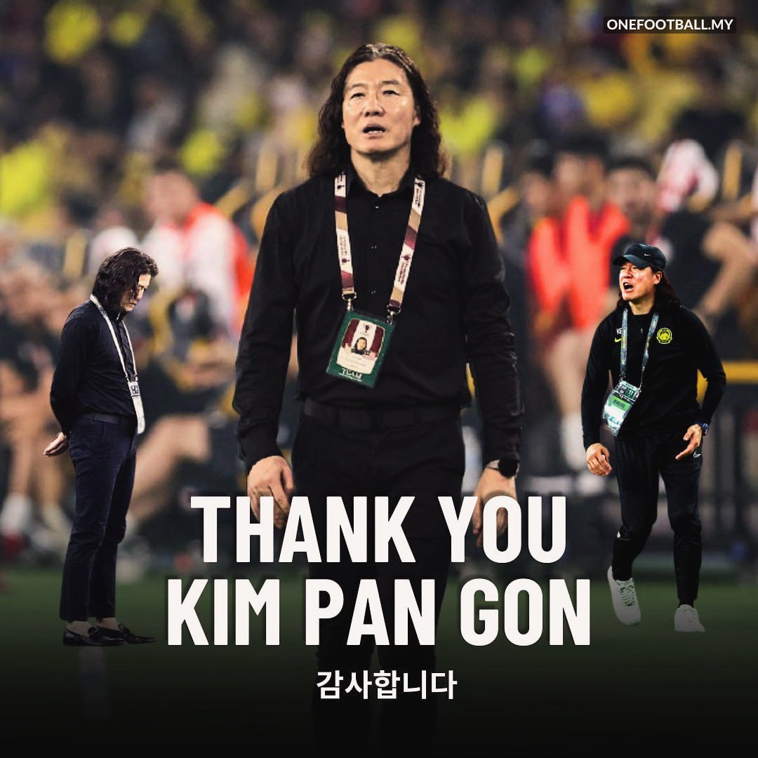 OnefootballM's tweet photo. Thank You Kim Pan Gon 🇰🇷🇲🇾 !

감사합니다 https://t.co/sjhJJsevjY