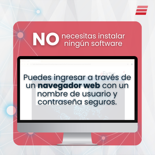 eFactor network (@e_factornetwork) on Twitter photo Con eFactor Network no necesitas descargar ningún software para usar el financiamiento de la cadena de suministro, contamos con una plataforma digital en donde puedes acceder de forma rápida y sencilla desde cualquier navegador web.  🖥️🌐
#SupplyChainFinance #Fintech Con eFactor Network no necesitas descargar ningún software para usar el financiamiento de la cadena de suministro, contamos con una plataforma digital en donde puedes acceder de forma rápida y sencilla desde cualquier navegador web.  🖥️🌐
#SupplyChainFinance #Fintech