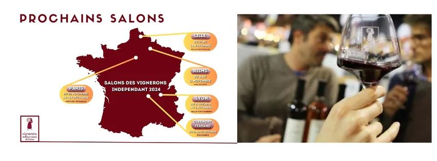 Toutes les dates de nos salons de fin d'année ⤵️