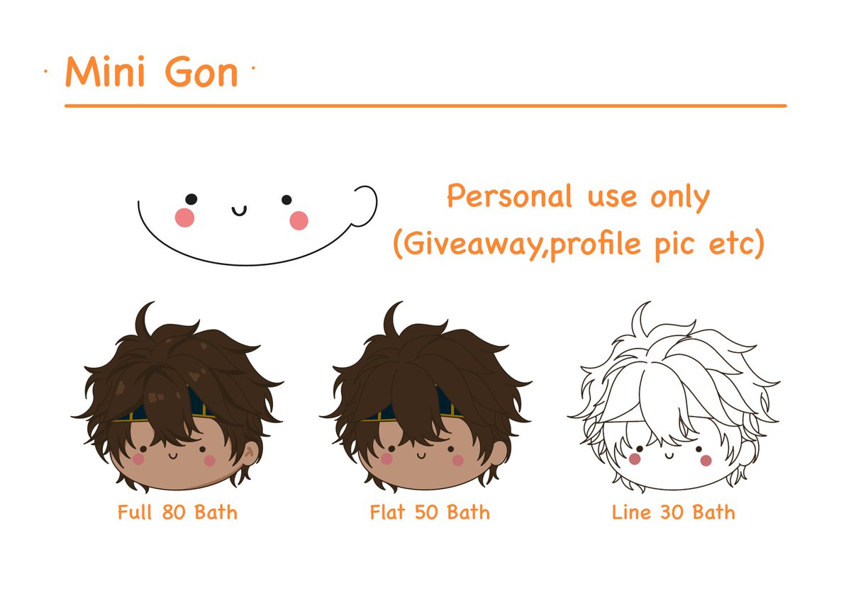 Prinsescallme's tweet image. [Pls RT]

✨CMS OPEN✨

- รายละเอียดและตัวอย่างของแต่ละงานสามารถอ่านได้จากในลิงค์เลยค่ะ
- ไม่รับงานเร่งนะคะ

Detail : drive.google.com/drive/folders/…

#Commision #commissionTH #commissionsopen