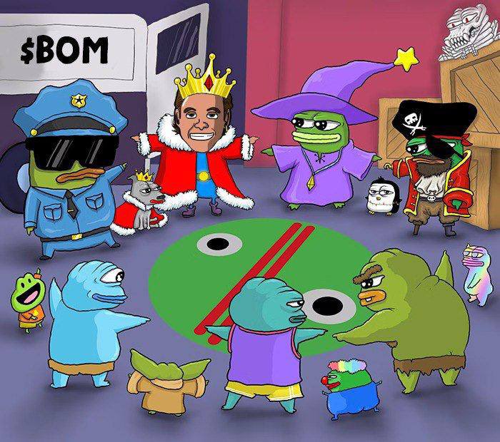 With Matt Furie's visionary influence, $BOM is setting new standards in the crypto space. Creativity is the key to our future. #BOM