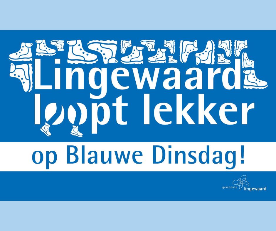 💙 𝐅𝐢𝐣𝐧𝐞 ‘𝐁𝐥𝐚𝐮𝐰𝐞 𝐃𝐢𝐧𝐬𝐝𝐚𝐠’! 💙
Vandaag is het zover. Over een paar uur lopen ruim 45.000 wandelaars, waarvan 605 uit Lingewaard door onze blauw versierde straten. We wensen iedereen heel veel plezier! En jullie komen de wandelaars toch ook aanmoedigen?