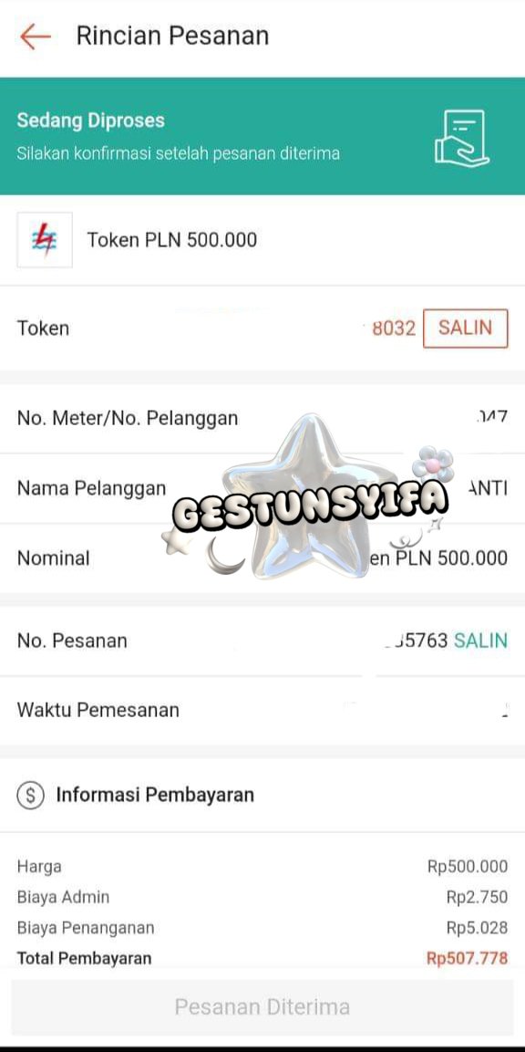 syifsaaa's tweet photo. Done🌟
Spaylater via token
Spaylatarr via token
Akulaku via token
Akulaku via tagihan
#zonauang #Zonajajan https://t.co/l9fWW7dQMs
