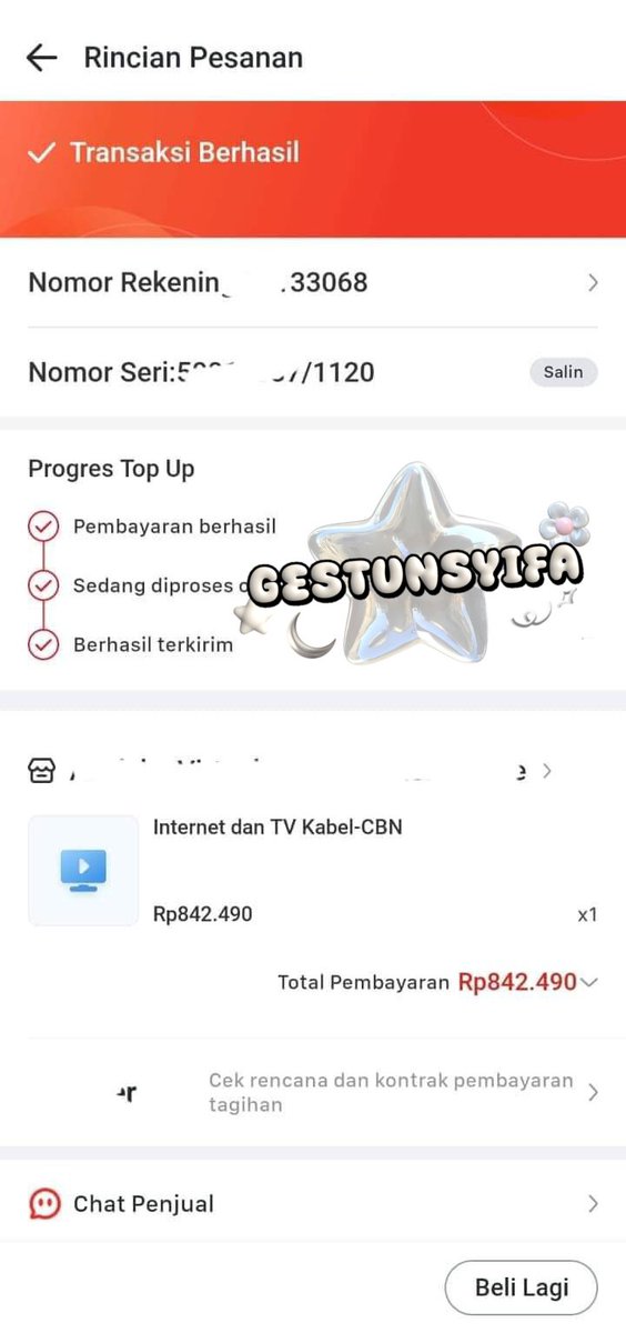 syifsaaa's tweet photo. Done🌟
Spaylater via token
Spaylatarr via token
Akulaku via token
Akulaku via tagihan
#zonauang #Zonajajan https://t.co/l9fWW7dQMs