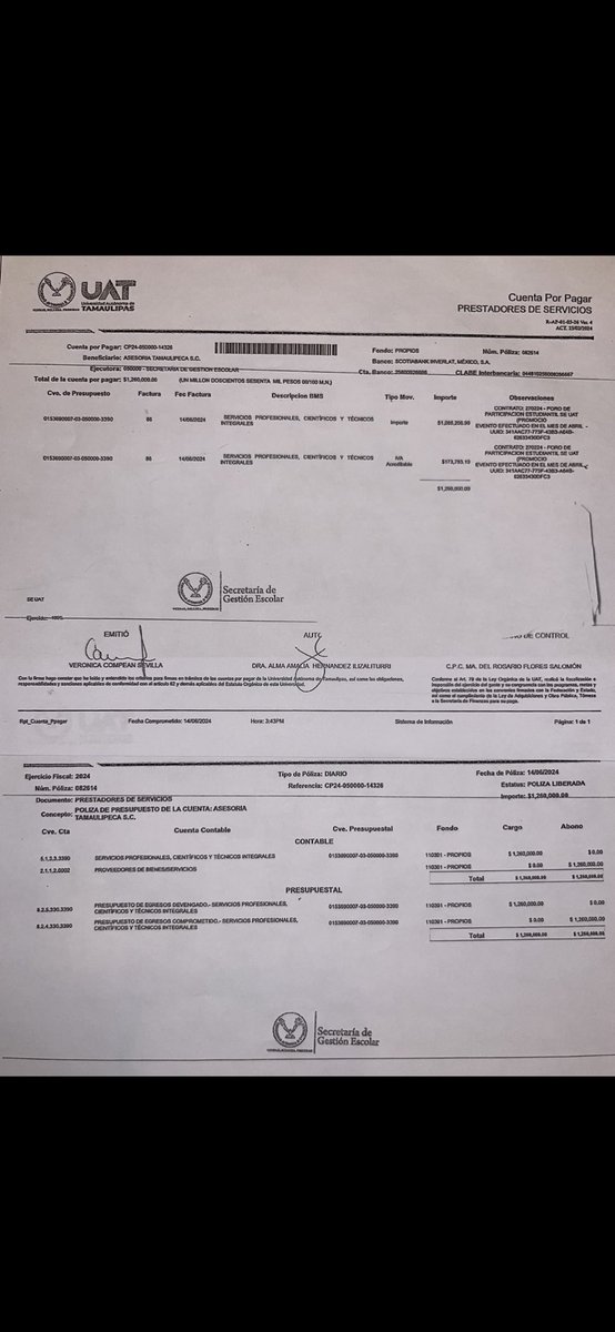 Universitario UAT tweet media