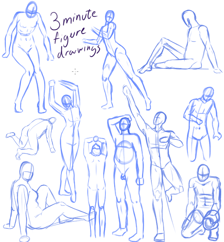 more figure drawings~