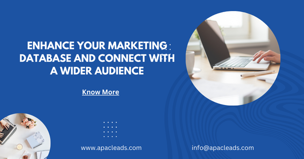 ApacLeads's tweet photo. 📧 Want to reach more potential customers? Look no further! Our email appending services are here to help you enhance your marketing database and connect with a wider audience: https://t.co/z8OYo78G7V
#APACLeads #emailappending #marketingdatabase https://t.co/HUxf24xnqx