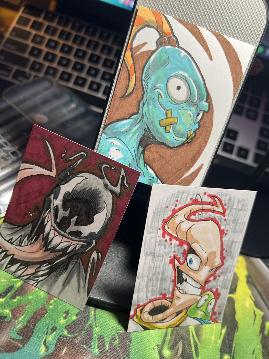 DefShogun's tweet photo. Sketch cards available! Dm me! #art #collectors #comicart https://t.co/Wx4It8lH0B
