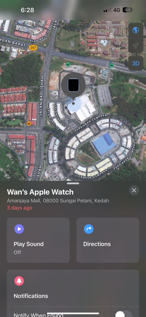 XavierNaxa's tweet photo. Saya percaya warga maya sudah mengetahui satu kes kecurian Apple Watch yang turut melibatkan @SwitchTM Amanjaya Mall. 

Berdasarkan aduan yang dikemukakan, Apple Watch tersebut telah hilang di Masjid Andalusia Laguna Merbok. https://t.co/xpQM4go2MA
