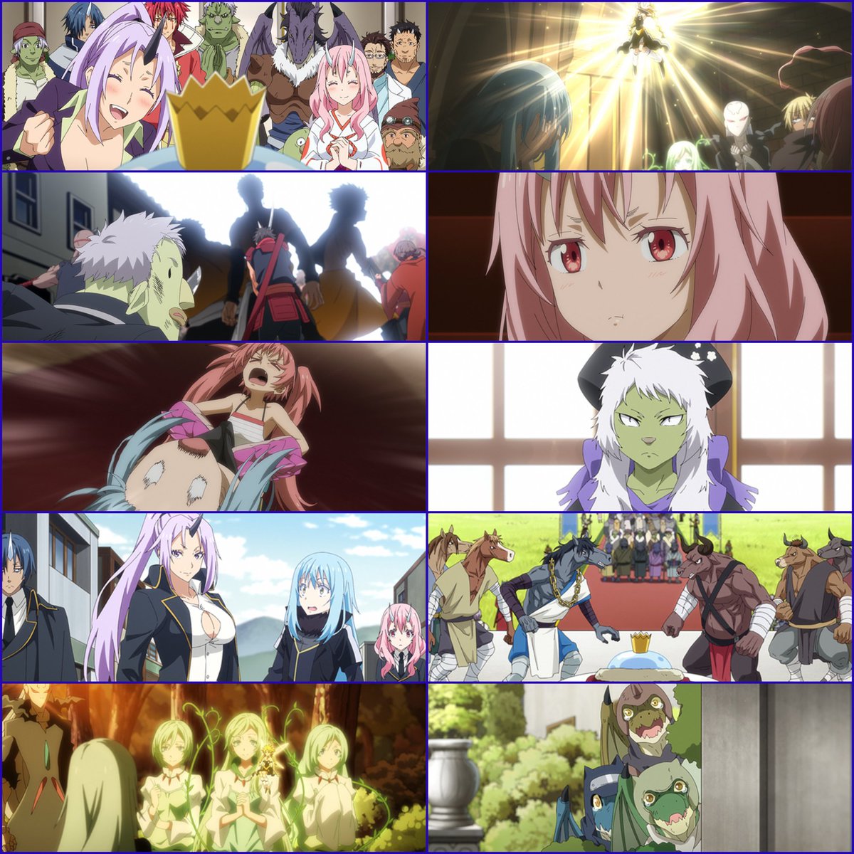 WeEndThem's tweet photo. That Time I Got Reincarnated as a Slime Season 3 Episode 15 preview images! #転スラ #tensura #WeEndThem #SpringAnime2024 #SummerAnime2024

*Airing July 19, 11:00 PM (GMT+8) - Simulcast: Subbed on Muse Asia. https://t.co/7xpP4ib1iY
